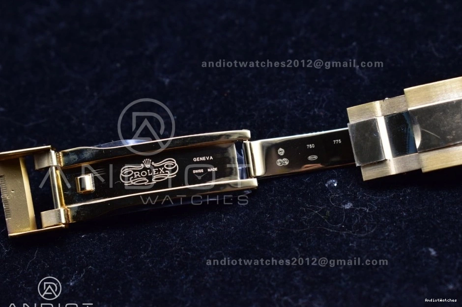 on YG 116688 Bracelet KF YachtMaster Dial 1:1 White YG Comfortable A Edition II 1218 Best 0714